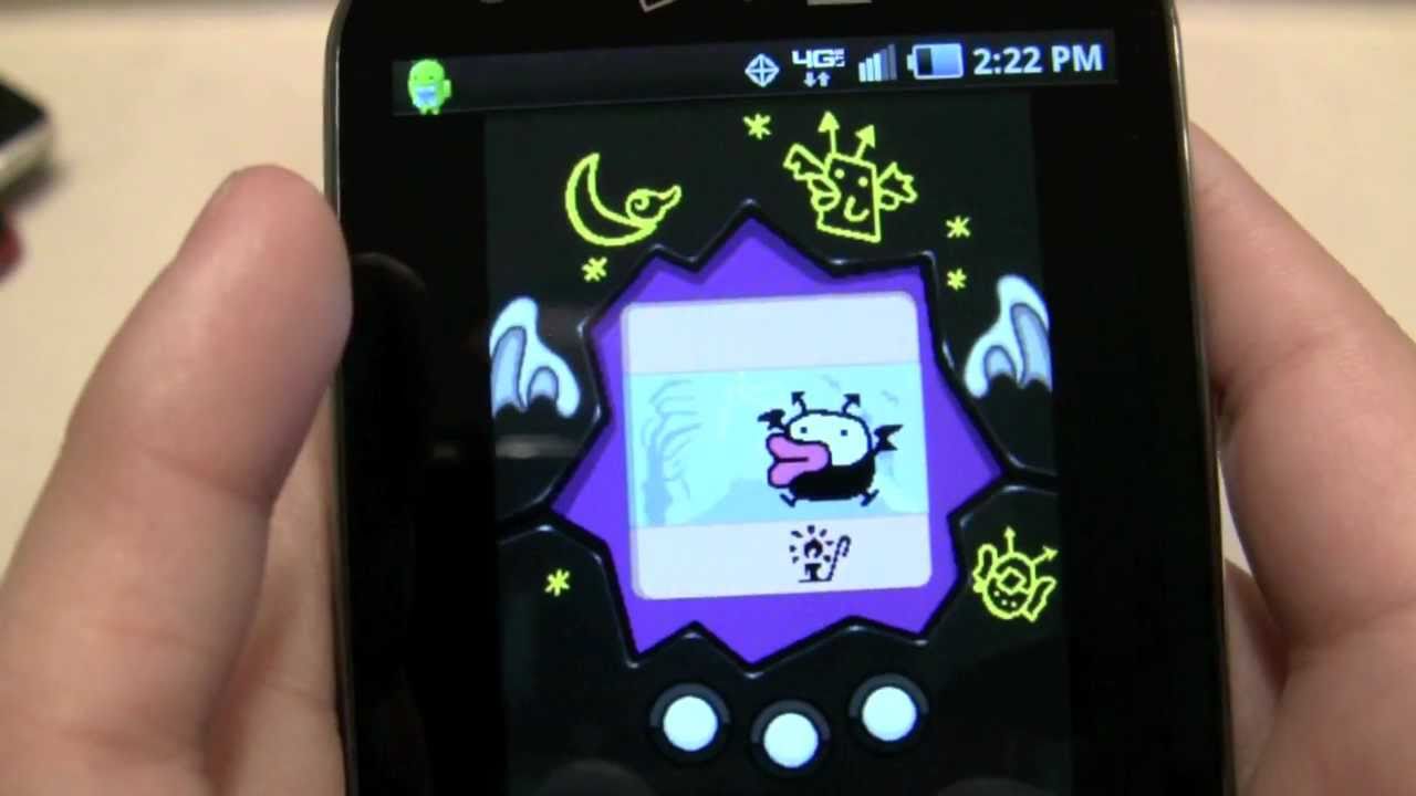 Android Defeats iPhone with Java Monster!!!! *Devilgotchi Tamagotchi Monster*