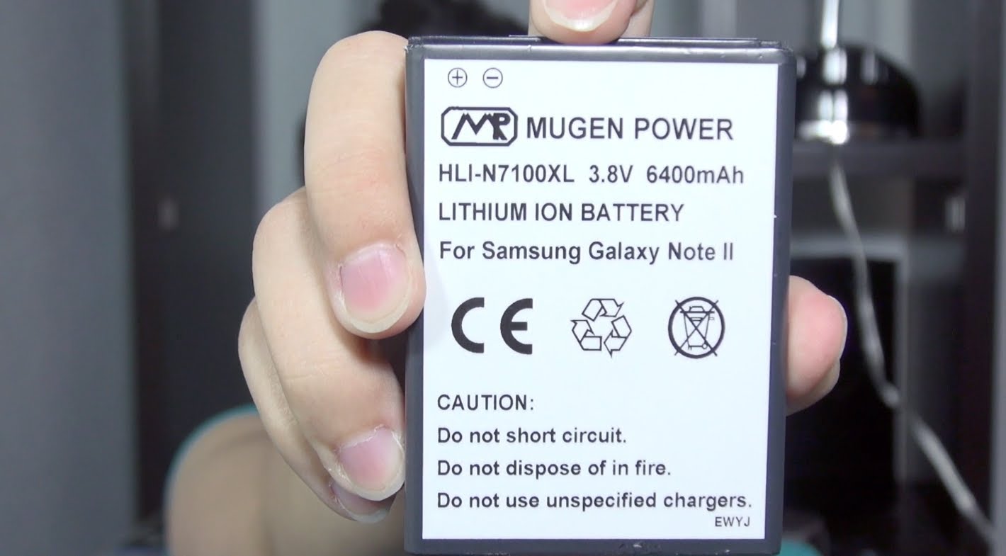 Galaxy Note II *6400mAh Mugen Power Battery Review*