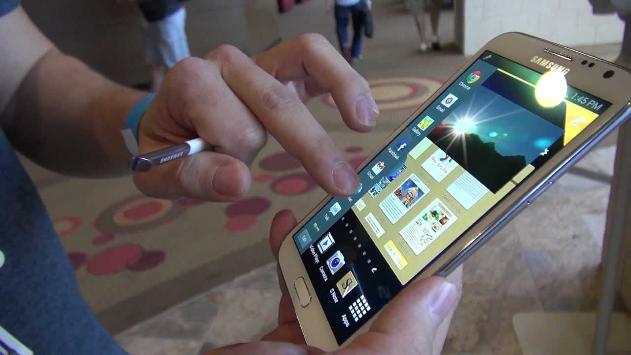 *Galaxy Note II* Pocket Test and Multitasking Overview (Big Android BBQ – 2012)