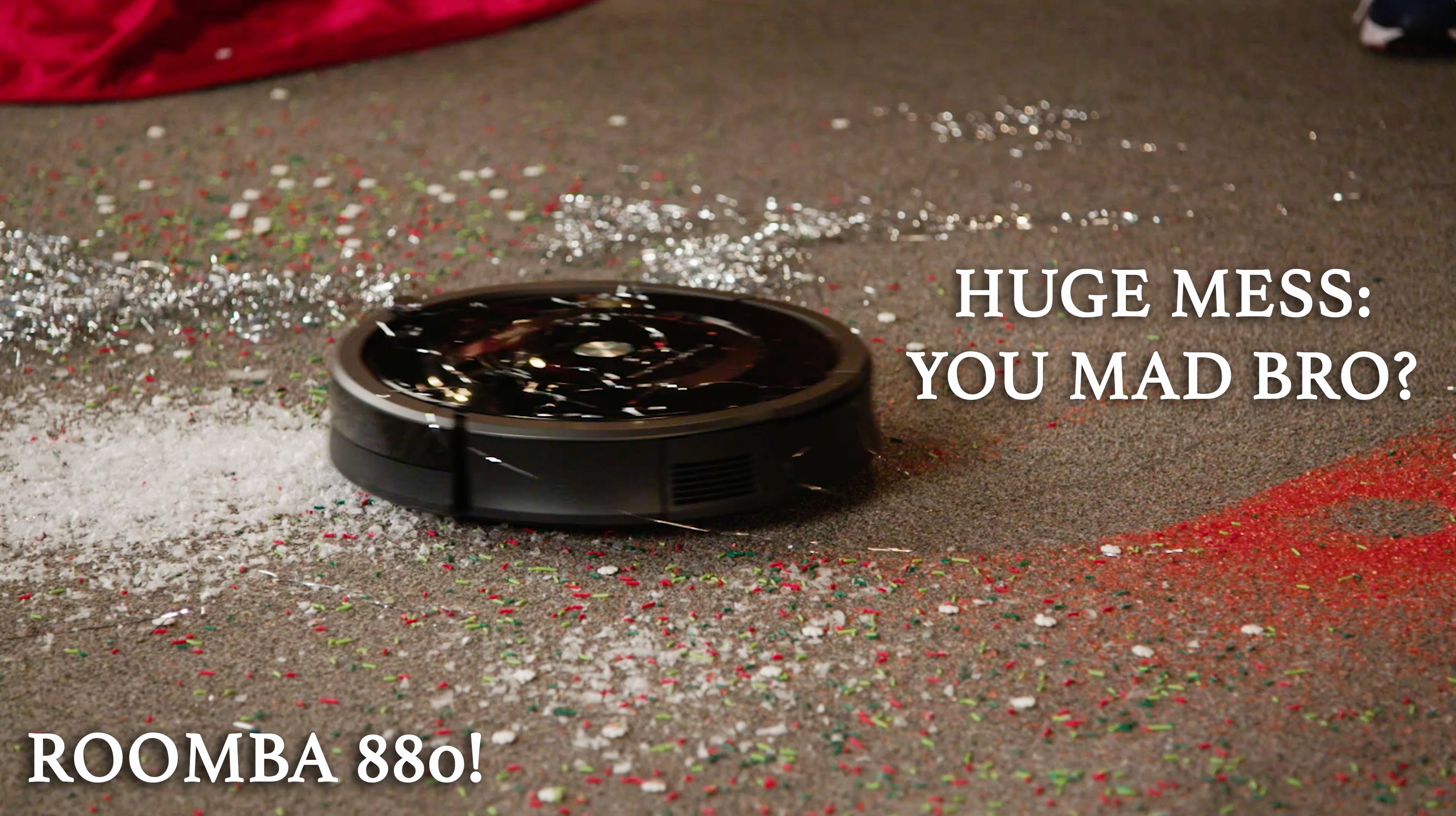 iRobot Roomba 880: Did It Clean The Huge Mess? || AWESOME STUFF WEEK: GIFT GRAB