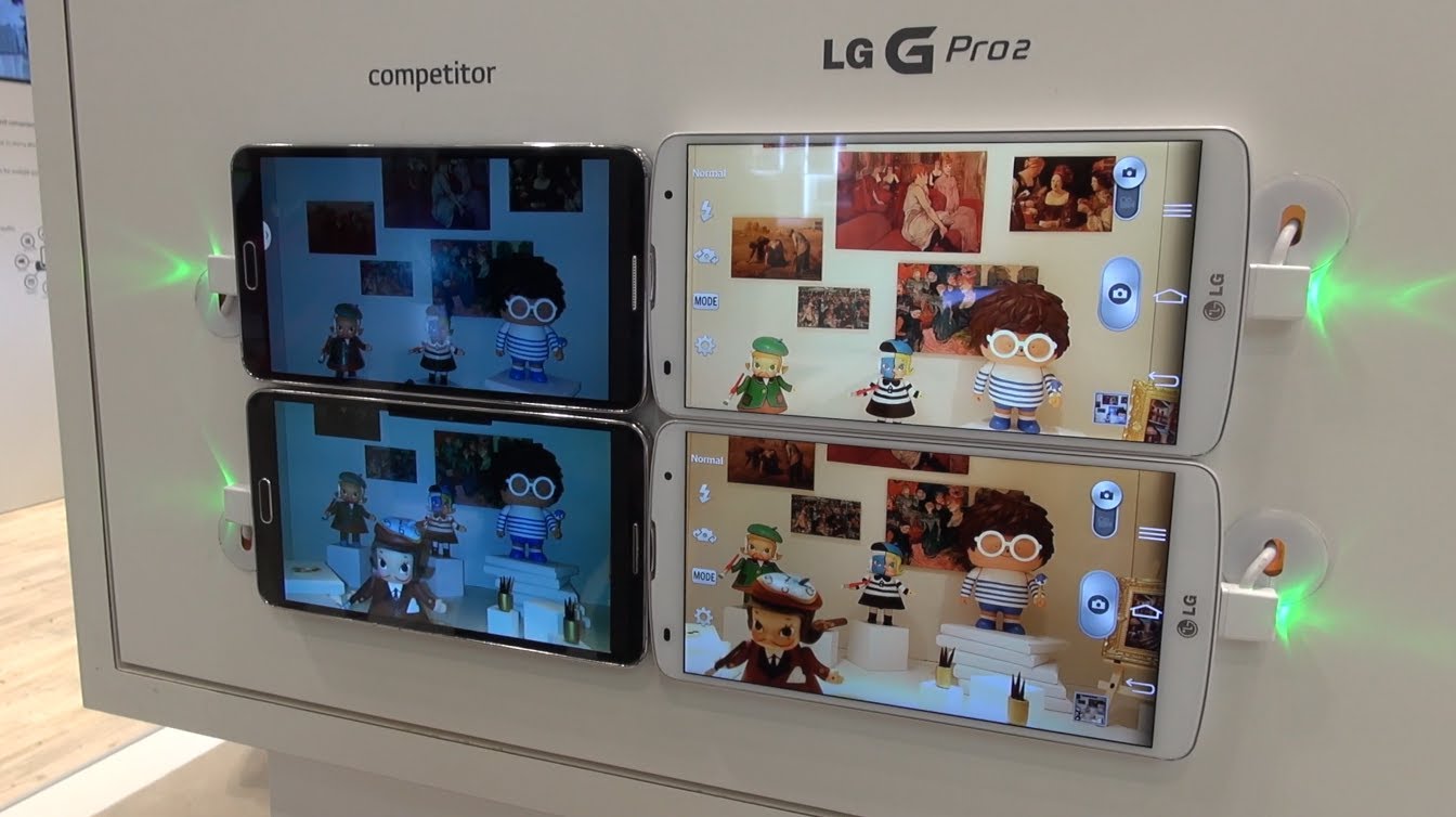 LG G Pro 2: Hands-on Demos
