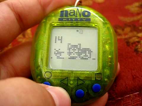 Nano Kitty – Playmates -1997 Virtual Pet