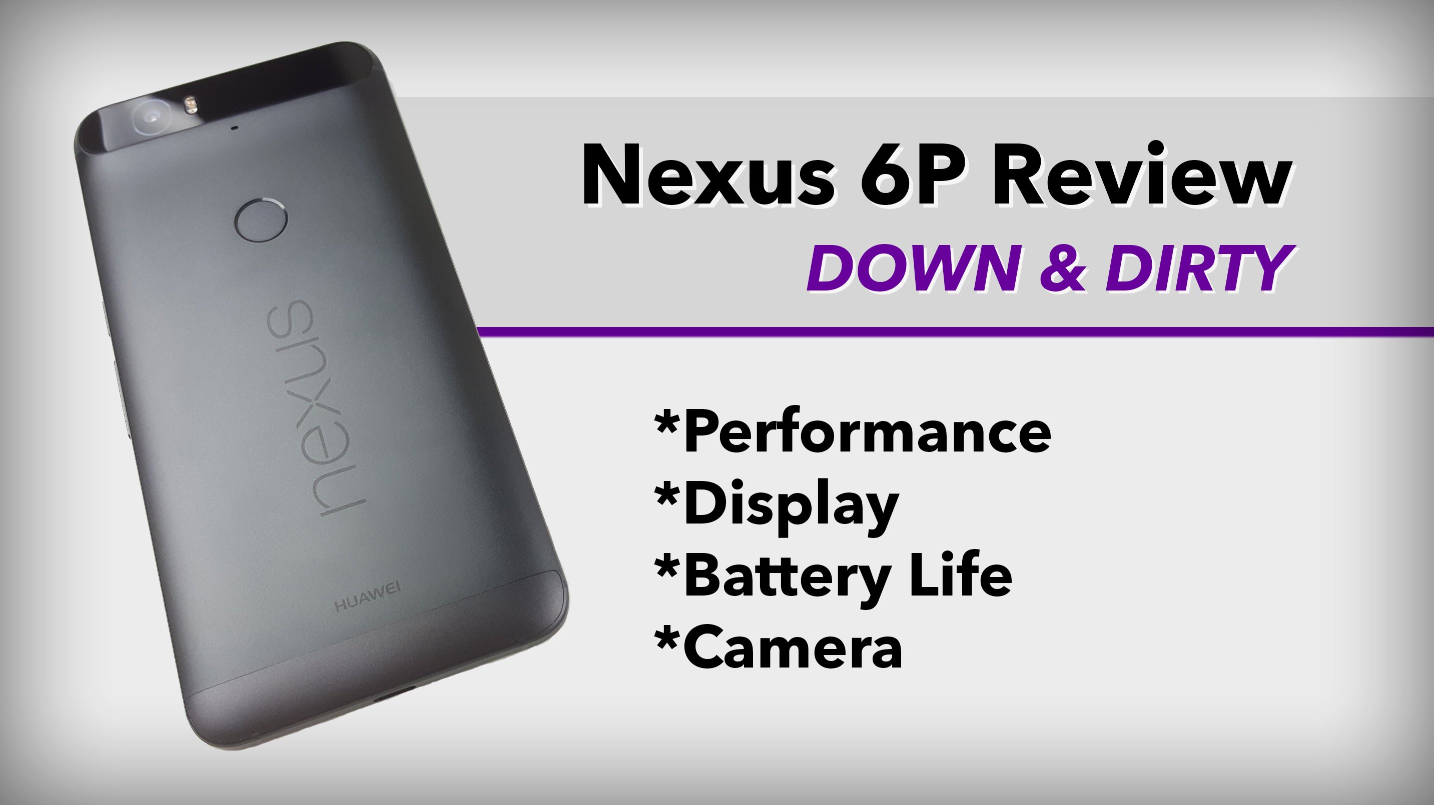 Nexus 6P Review: Down and Dirty
