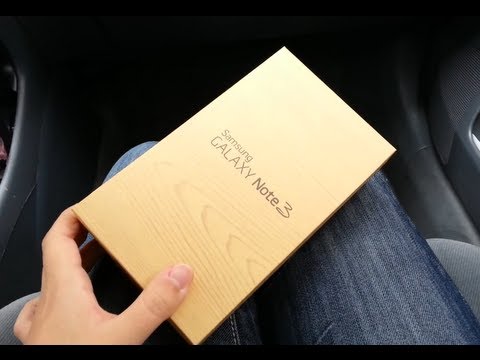 Note 3 Tragedy and Redemption: Unboxing