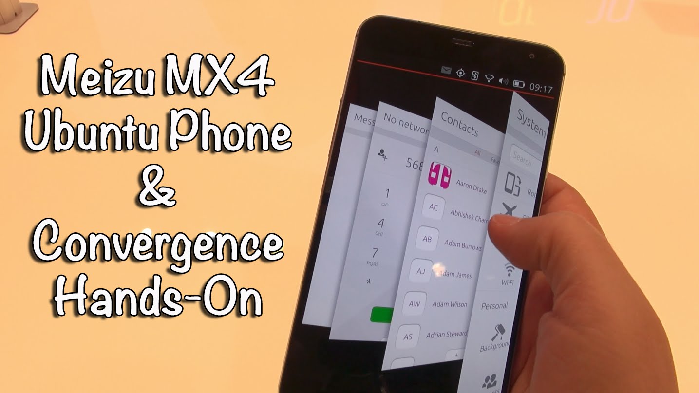 Ubuntu Phone MX4 & Convergence: Hands-on